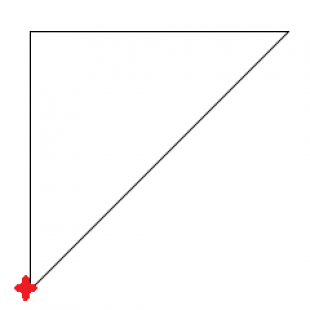 Visuel du triangle rectangle